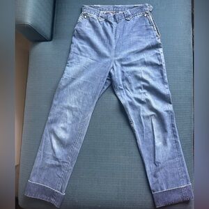 1950’s Levi Sanforized side zips